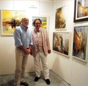 Con il critico Philippe Daverio - 2015
